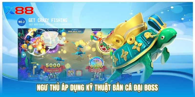 Ngư thủ áp dụng kỹ thuật bắn cá đại boss để tiêu diệt Rồng Vàng nghìn năm